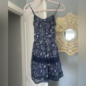 Bandana printed dress from Aerie. Size XS.  Never worn but no tags.